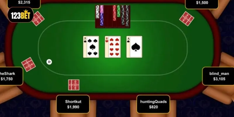 Các sảnh game Poker  hiện đại, đẹp mắt