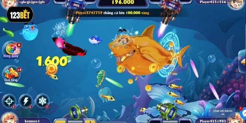 Game bắn cá 3D có nhiều tính năng đặc biệt thu hút người chơi Game bắn cá 3D có nhiều tính năng đặc biệt thu hút người chơi