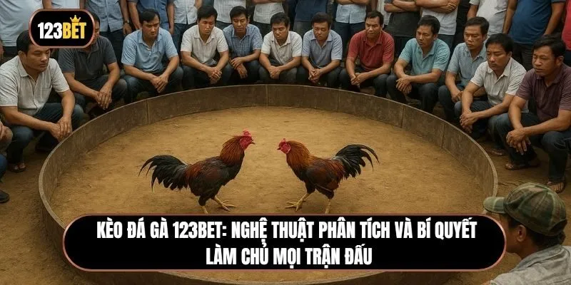 Kèo đá gà 123BET: Nghệ thuật phân tích và bí quyết làm chủ mọi trận đấu