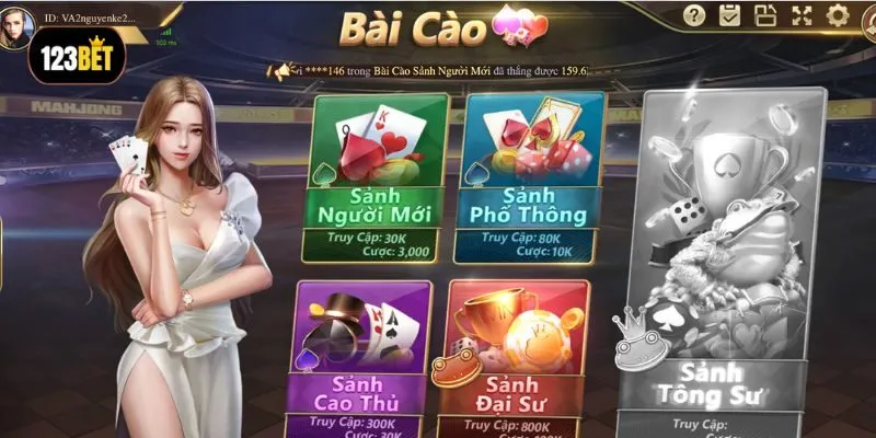 Lưu ý quan trọng khi đánh bài cào trực tuyến tại nhà cái 123Bet