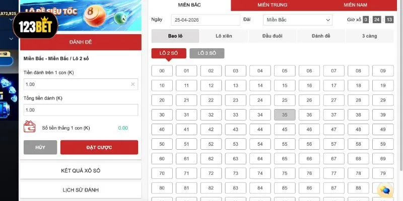 Với cách đánh bao lô, người chơi có thể chọn đánh bao lô 2 số hoặc đánh bao lô 3 số